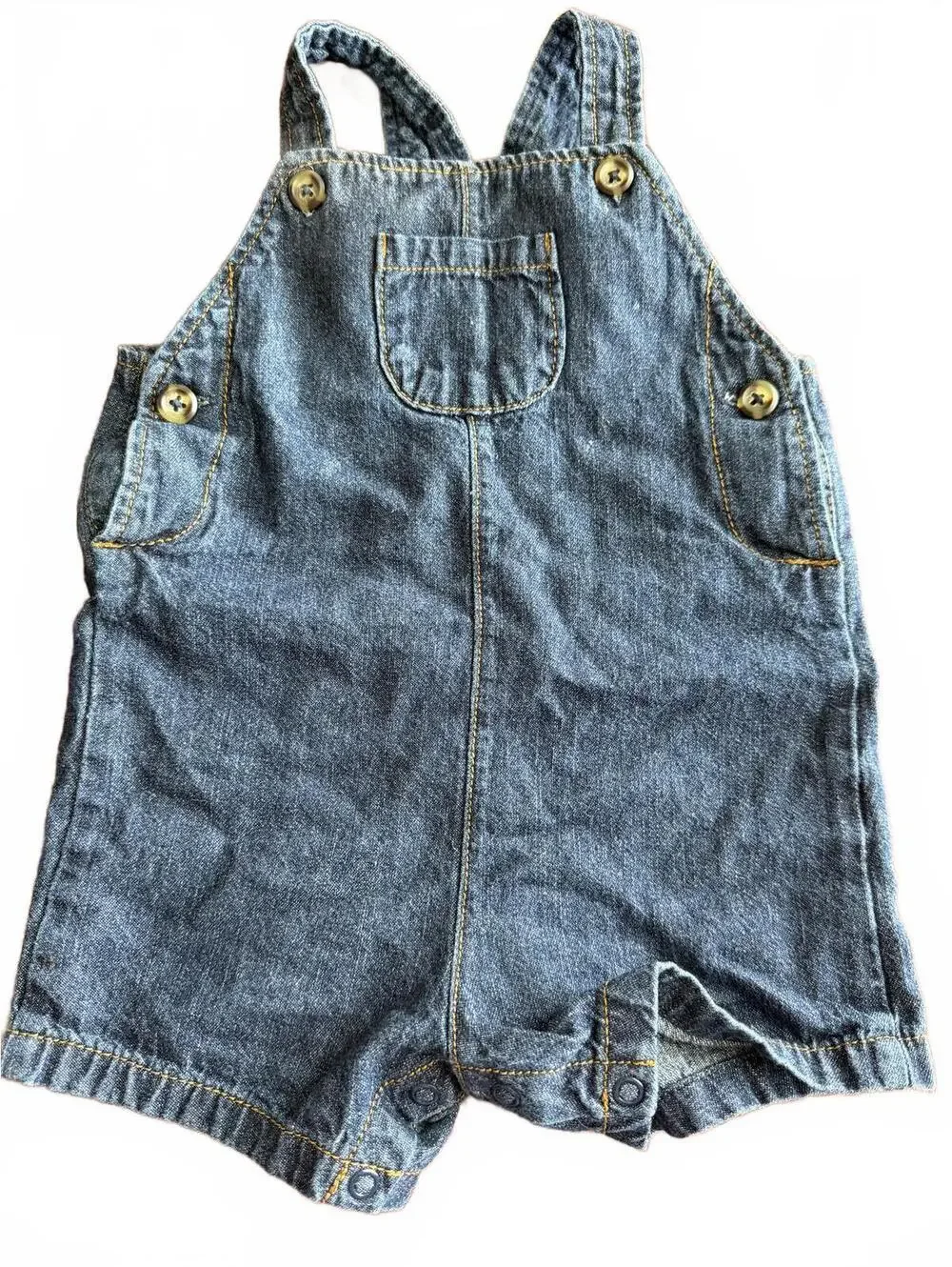 Denim Baby Overalls 9 Months